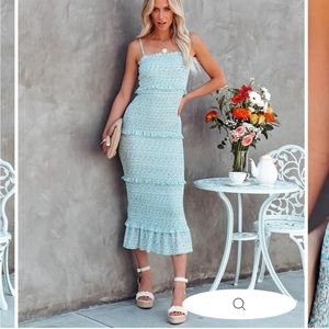 Vici Floral Ruffle Dress